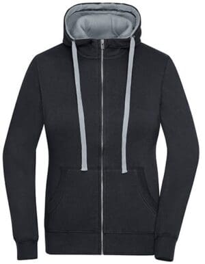 James&Nicholson - Ladies´ Lifestyle Zip-Hoody