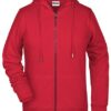 James&Nicholson - Ladies´ Zip-Hoody