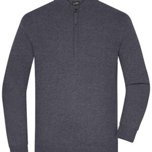 James&Nicholson - Men´s Half-Zip Troyer