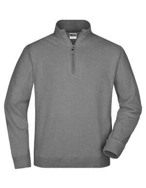 James&Nicholson - Round-Neck Zip