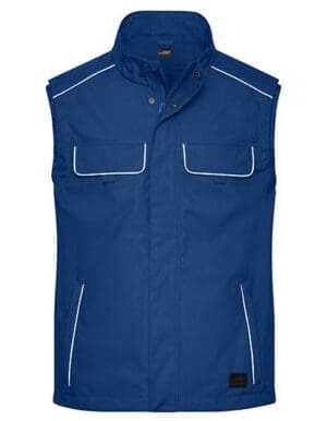 James&Nicholson - Workwear Softshell Light Vest - SOLID