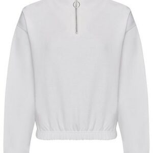 Just Hoods - Women´s Cropped 1/4 Zip Sweat