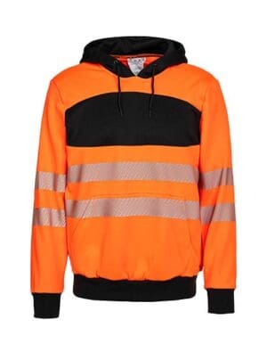 Korntex - EOS Hi-Vis Workwear Hoody With Printing Area