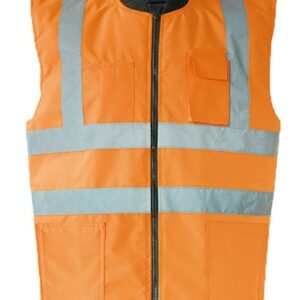 Korntex - Hi-Vis Reversible Safety Bodywarmer Ural 2-in-1