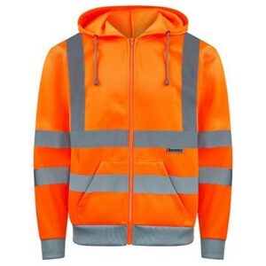 Korntex - Hi-Vis Workwear Hooded Sweat-Jacket Galway