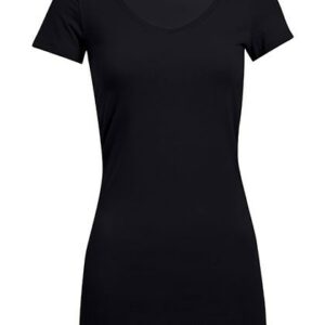 Promodoro - Women´s Slim Fit V-Neck-T Long