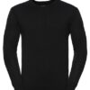 Pullover Russell Collection - Men´s V-Neck Knitted