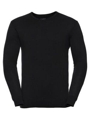 Pullover Russell Collection - Men´s V-Neck Knitted