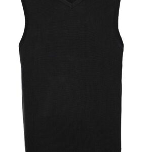 Pullover Russell Collection - V-Neck Sleeveless Knitted