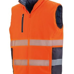 Result Safe-Guard - Reversible Soft Padded Safety Gilet