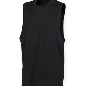 SF Men - Men´s High Neck Slash Armhole Vest