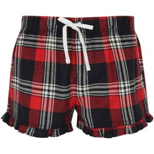 SF Women - Women´s Tartan Frill Lounge Shorts