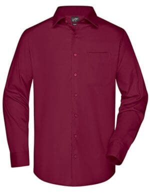 Shirt James&Nicholson - Men´s Business Long-Sleeved