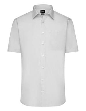 Shirt James&Nicholson - Men´s Shortsleeve Poplin