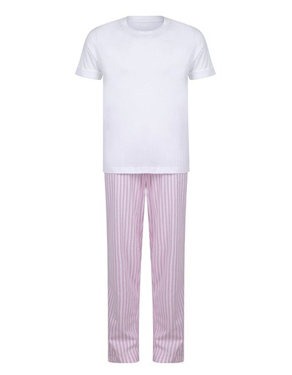 White, Pink, White Stripe