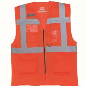 YOKO - Hi-Vis Top Cool Recycled Open Mesh Executive Waistcoat