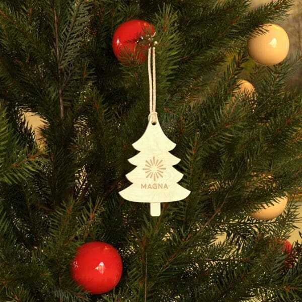 Weihnachtsbaumanhänger Tannenbaum (FSC® zertifiziert)