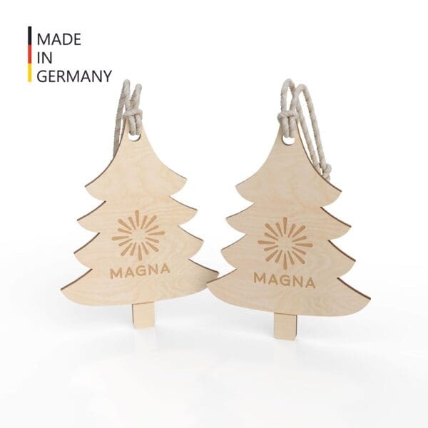 Weihnachtsbaumanhänger Tannenbaum (FSC® zertifiziert)