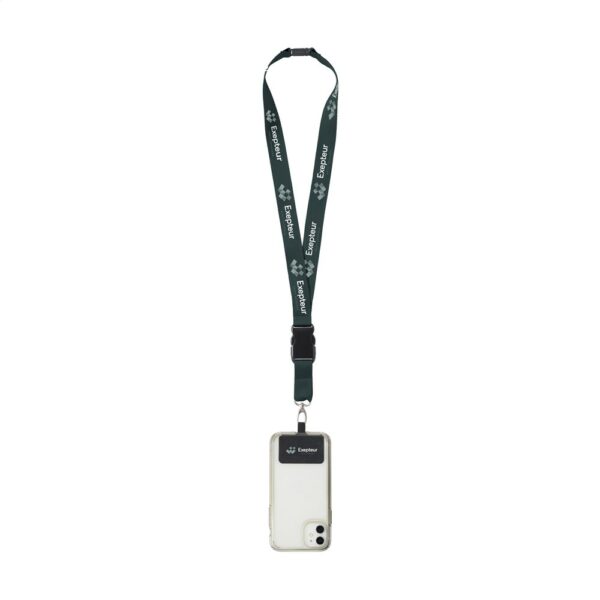 Lanyard Promo Complete Sublimation RPET 2 cm mit Patch