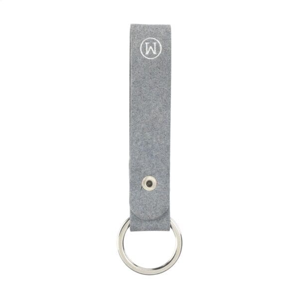 Schlüsselanhänger Recycled Denim Textile Keyring