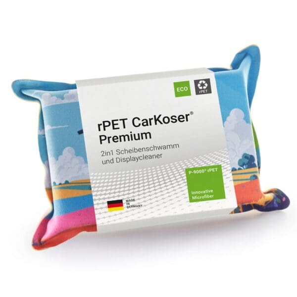 rPET CarKoser® 2in1 Premium Scheibenschwamm, All-Inclusive-Paket