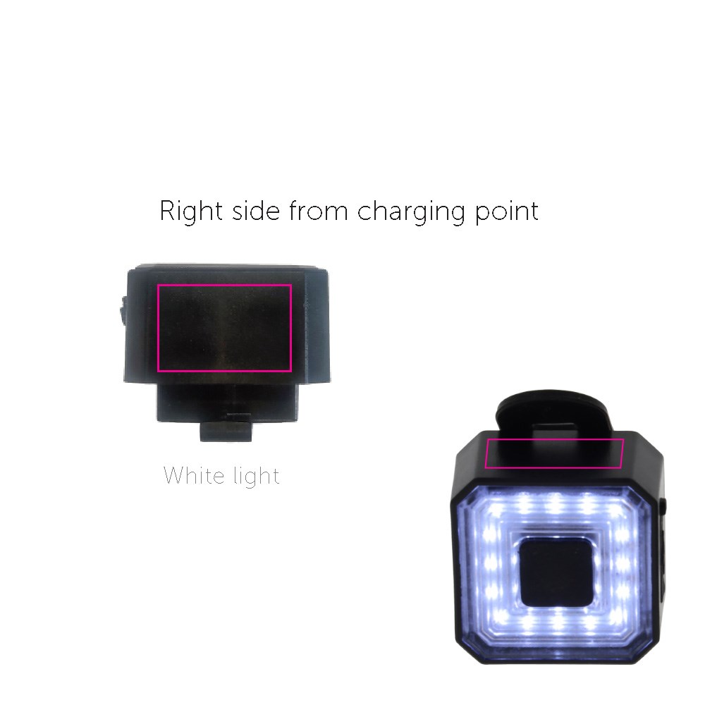 Weißes licht rechts (max 13 x 20 mm)