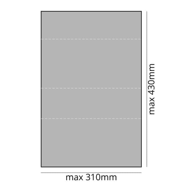 Banderole (430 x 310 mm)