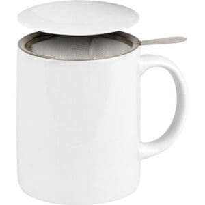 Teetasse KÖNITZ KC2 mit Deckel und Sieb - Porzellan