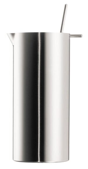 Stelton Arne Jacobsen Barmixer mit Sieb und Barlöffel 1L