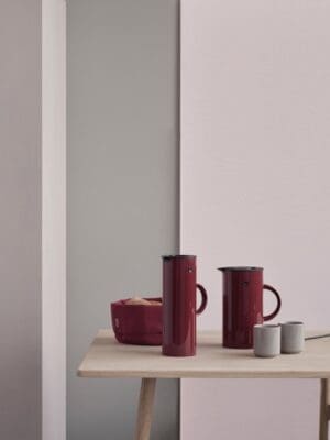 Stelton Brottasche, gross - warm maroon