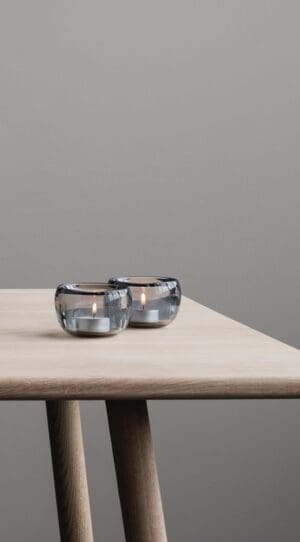 Stelton Ora Teelichthalter, 2 Stck. - smoke