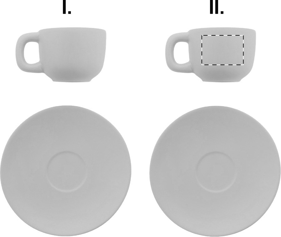 Tasse 2 - für Linkshänder