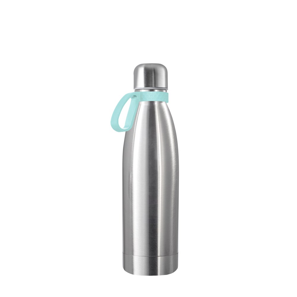 Flasche: silber, Ring: mint