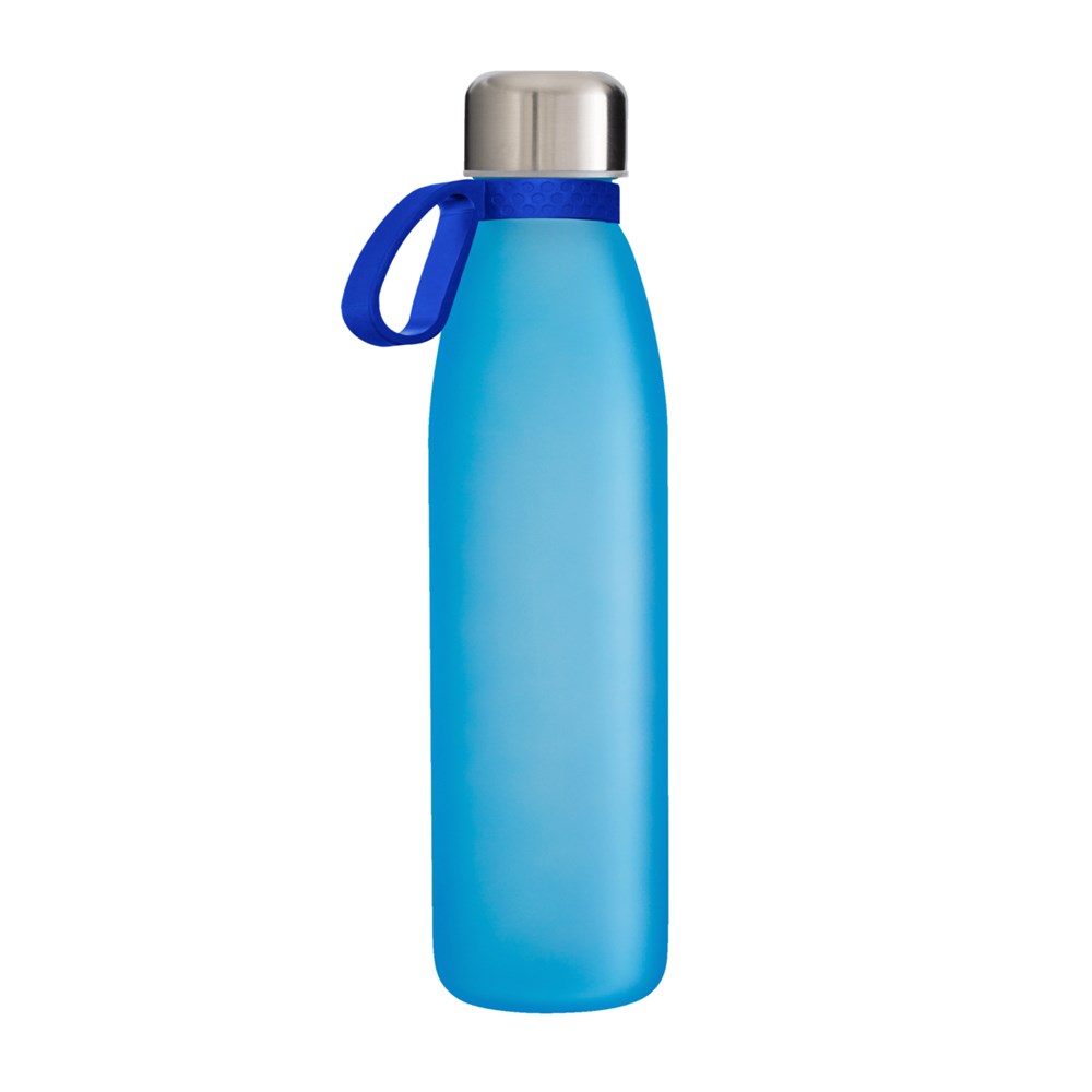 Flasche: cyan, Ring: blau