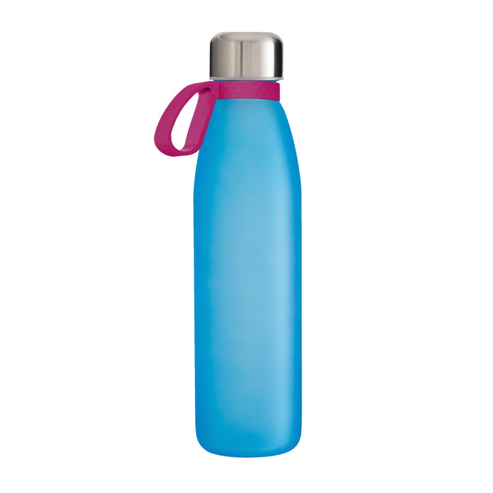 Flasche: cyan, Ring: magenta