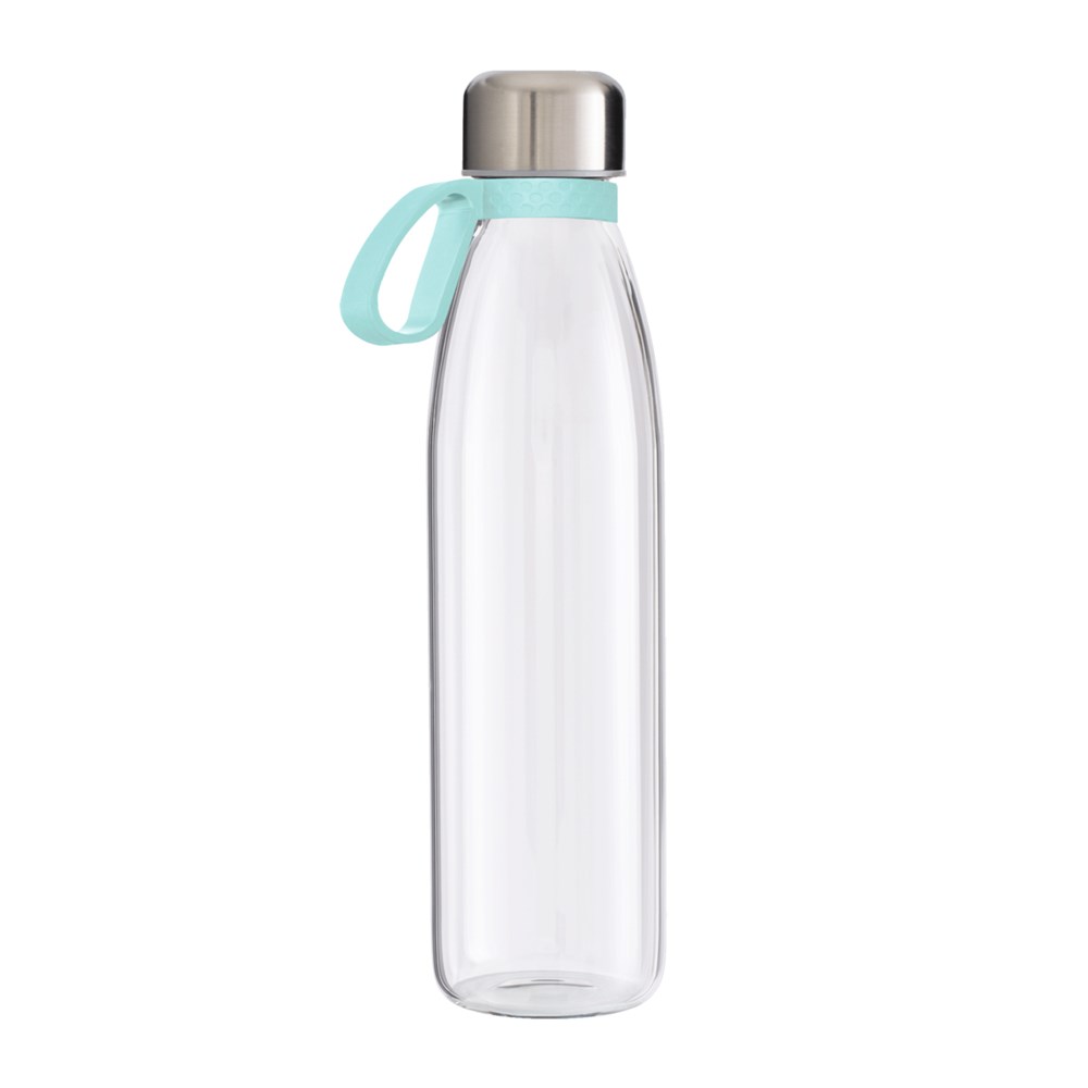 Flasche: transparent, Ring: mint